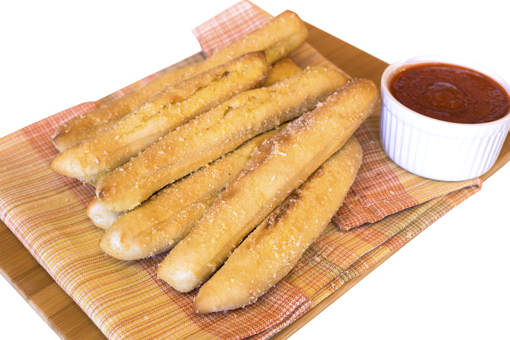Order 8 Pieces Bread Sticks food online from Pizzaroni store, Hawthorne on bringmethat.com