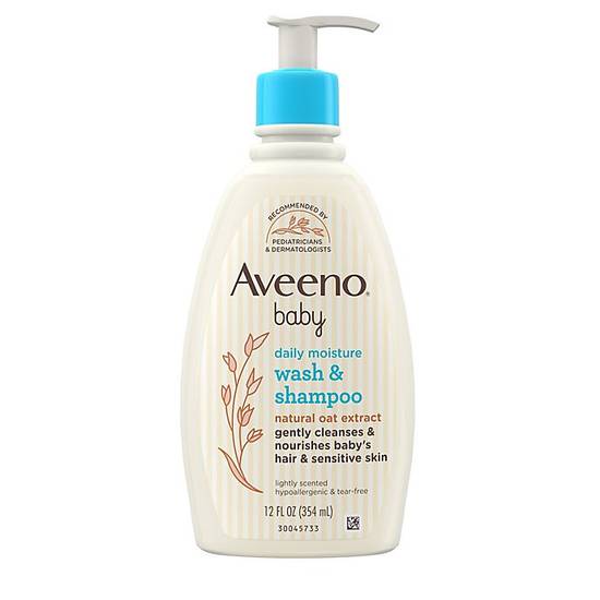 Order Aveeno® 12 oz. Baby Wash and Shampoo food online from Buybuy Baby store, Dayton on bringmethat.com