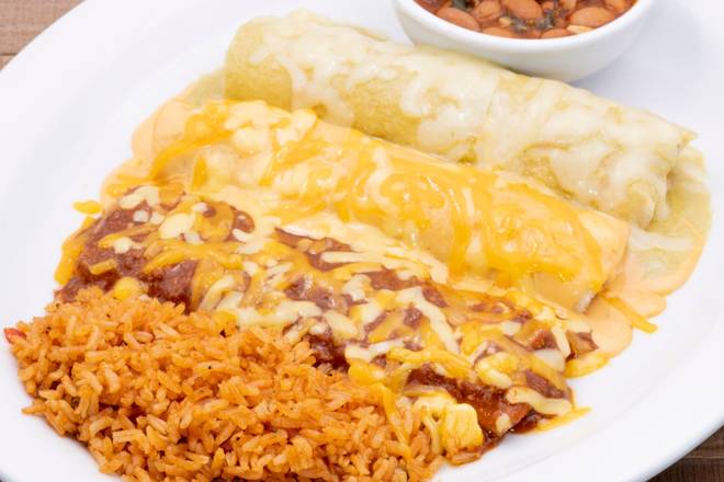 Order Combination Enchiladas food online from Uncle Julio store, Bridgewater Township on bringmethat.com