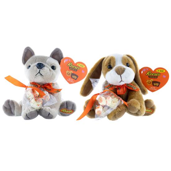 Order HERSHEY REESES PUPPY PLUSH ASSORTMENT WITH CHOCOLATE food online from CVS store, NORTHPORT on bringmethat.com