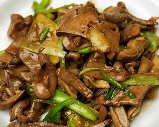 Order Pork Offal with Giner and Green Onion food online from Iron Wok store, San Francisco on bringmethat.com