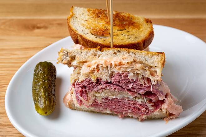 Order The Reuben #2 food online from Katz's Deli and Bar store, Houston on bringmethat.com
