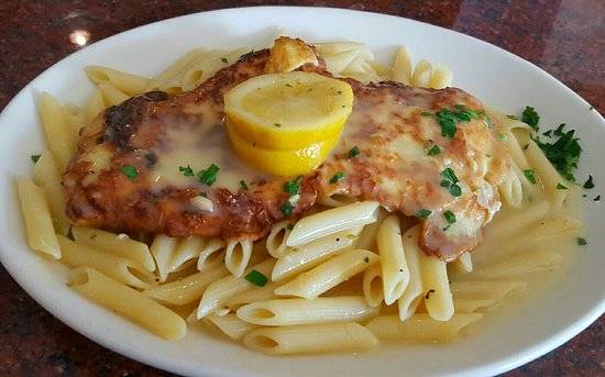 Order Chicken Francese food online from Lakeview Restaurant store, Coventry on bringmethat.com