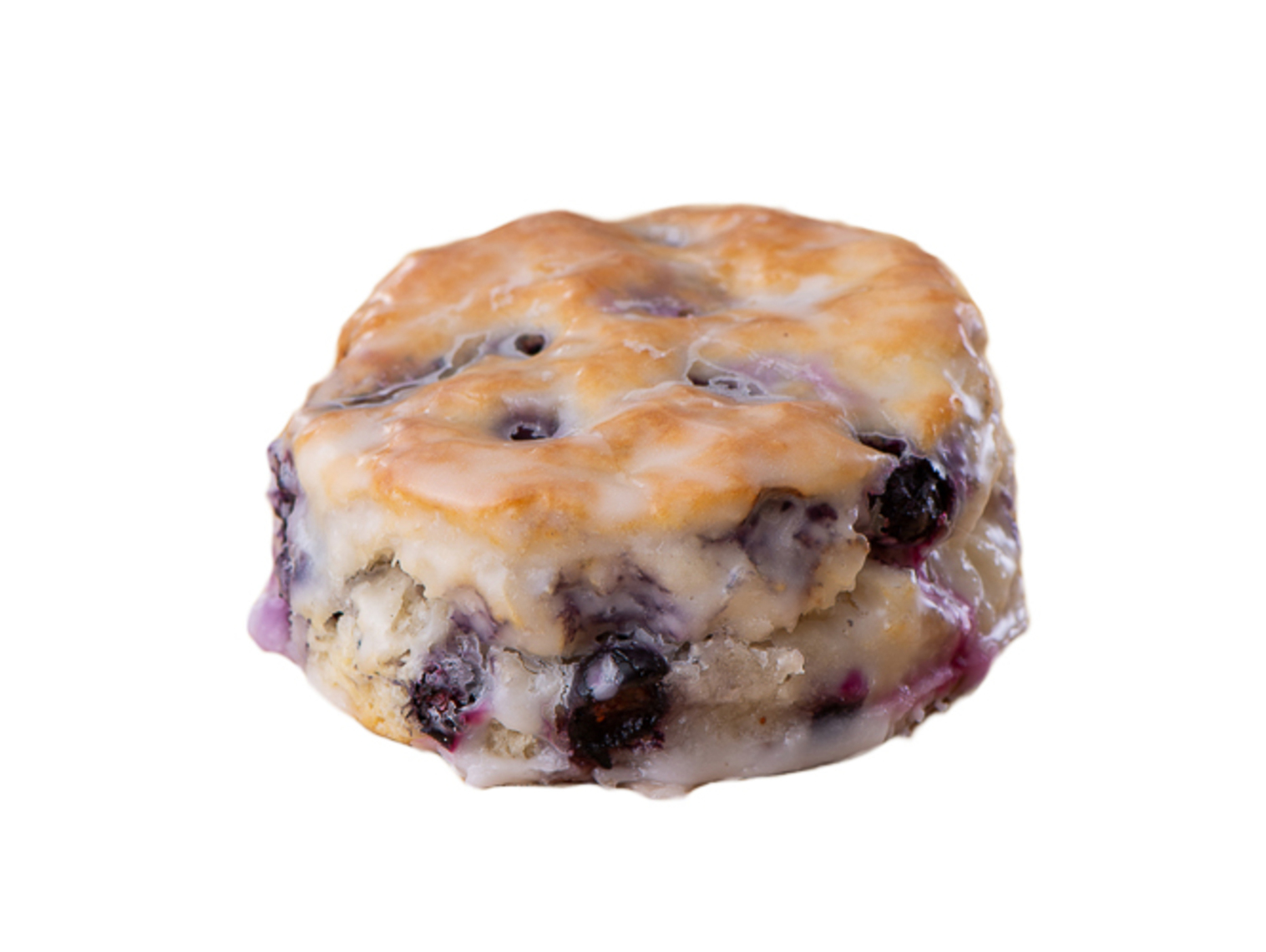 Order Glazed Blueberry Biscuit food online from Rise Biscuits & Donuts store, Raleigh on bringmethat.com