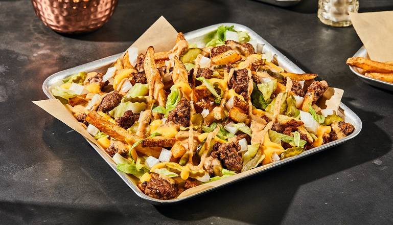 Order Cheeseburger Fries food online from Get Loaded store, Camp Hill on bringmethat.com