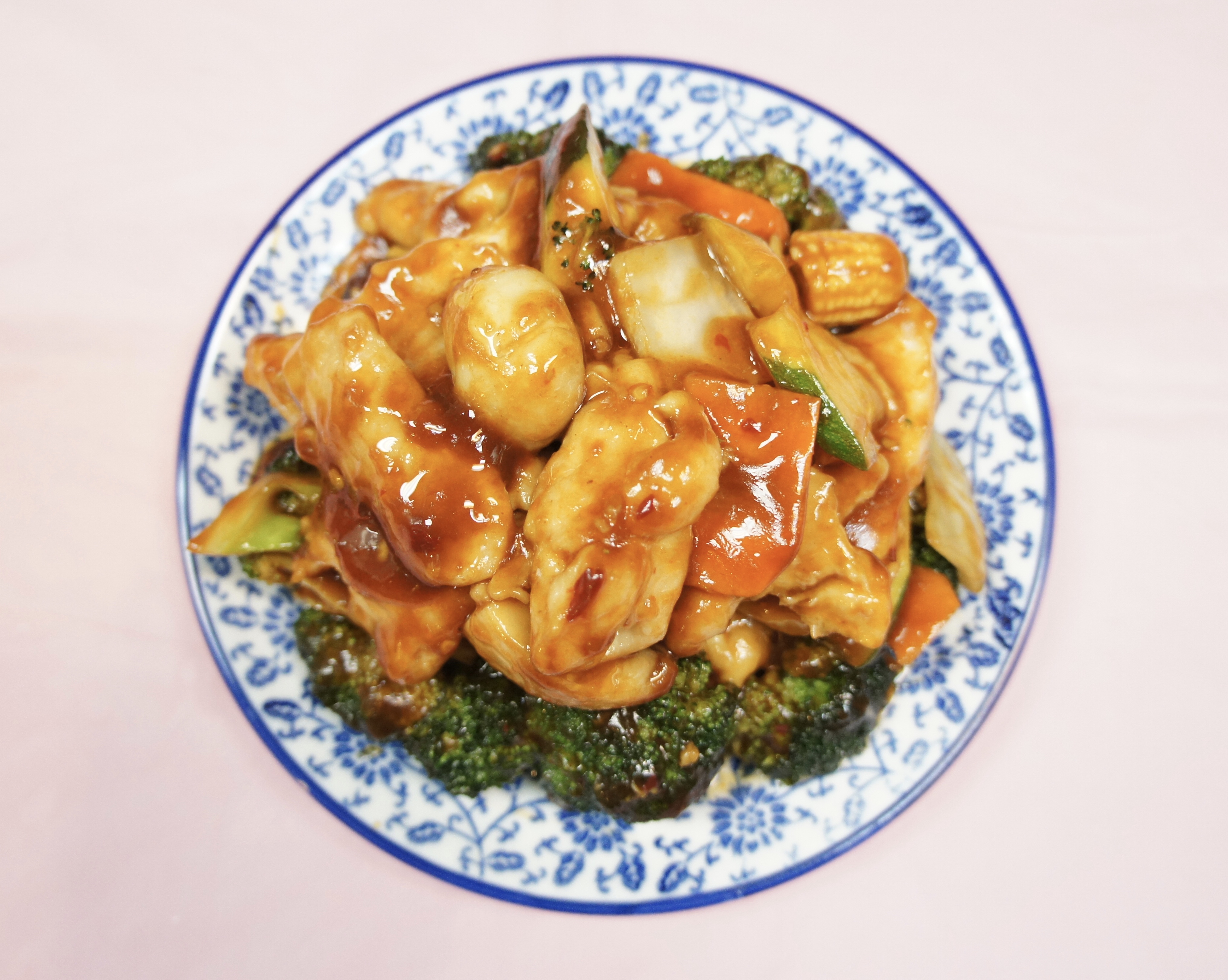 Order Szechuan Chicken(spicy)LG food online from Zhengs China Express store, Randallstown on bringmethat.com