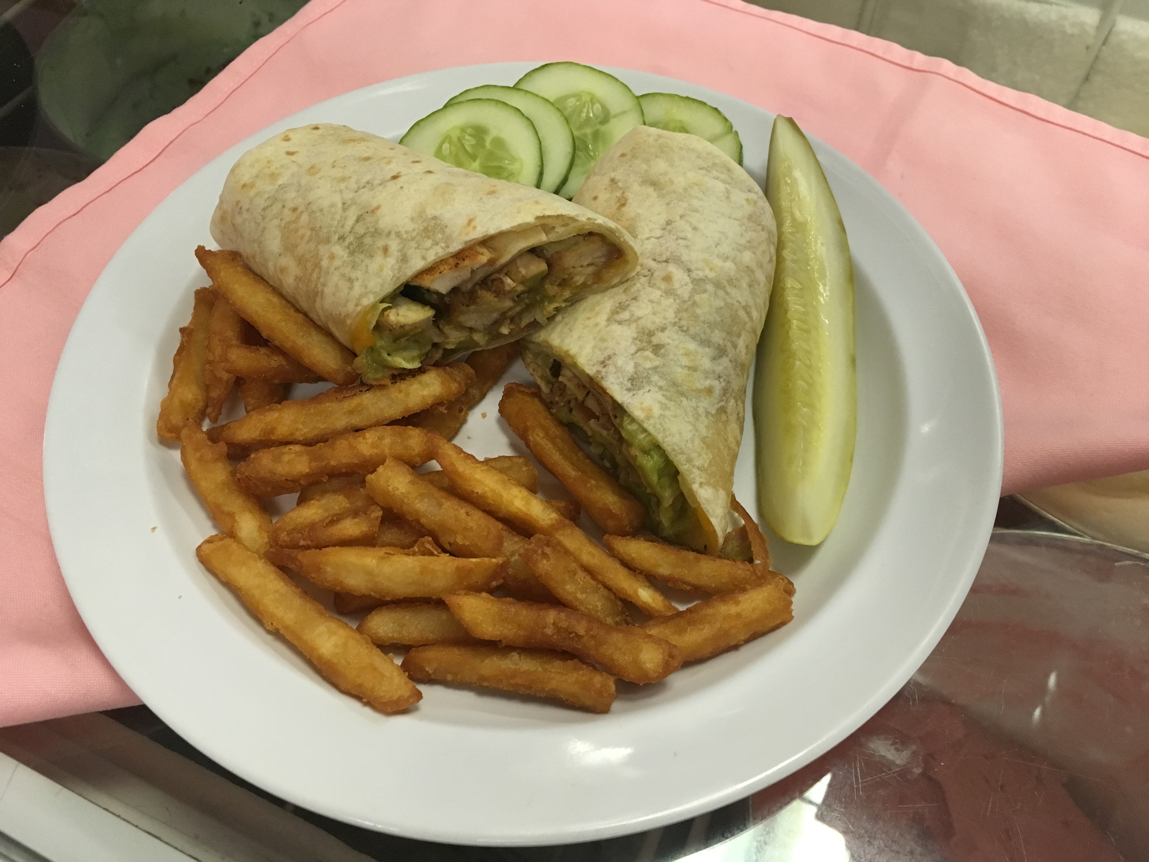 Order Grilled Veggie Wrap food online from The Ferryman Cafe store, Dobbs Ferry on bringmethat.com
