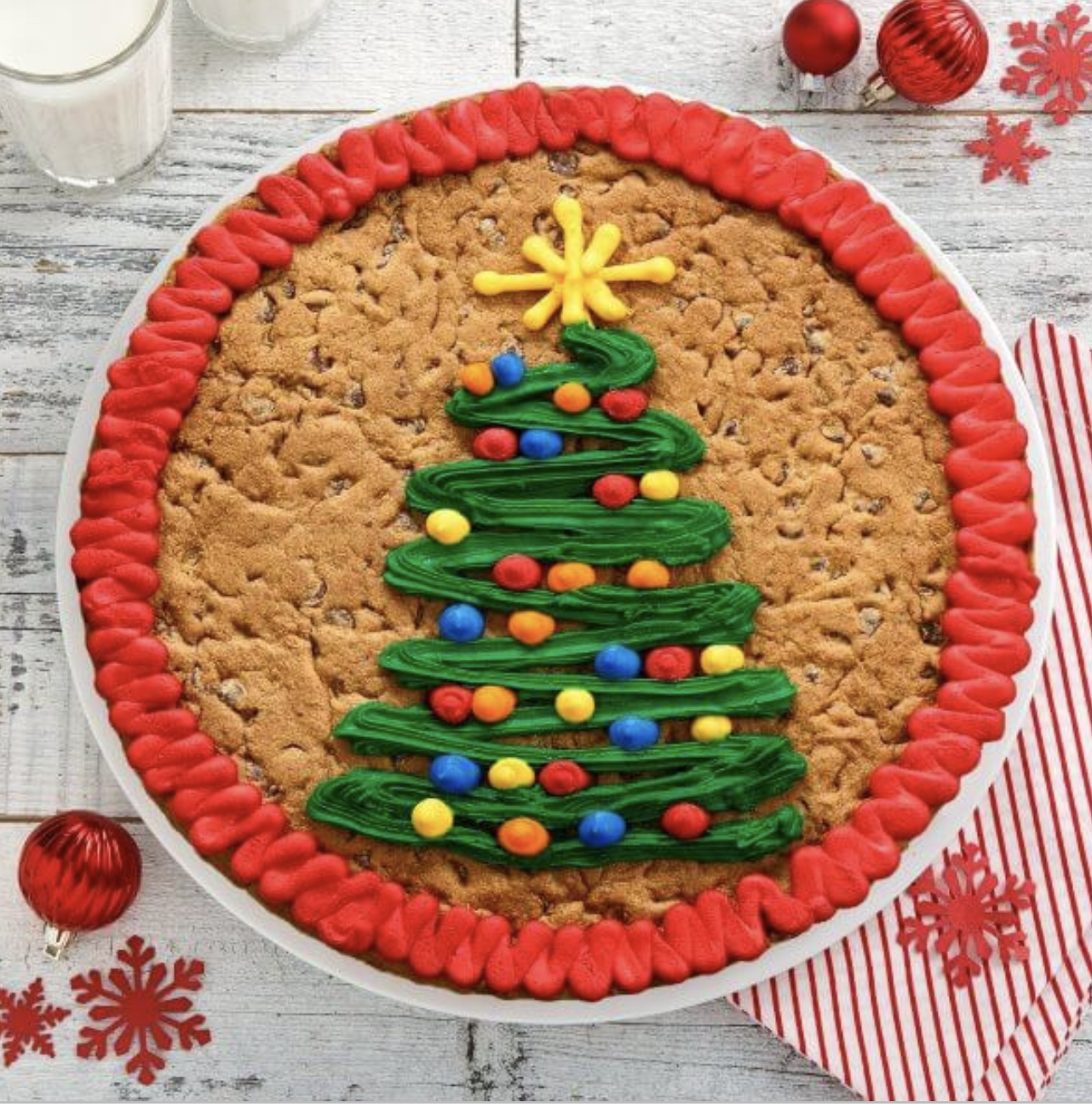 Order 16" Round Cookie Cake Single Layer food online from Mrs. Fields store, Aurora on bringmethat.com