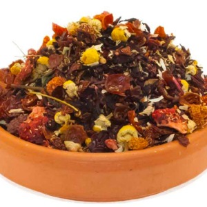Order Island Berry Herbal Tea food online from Harvest Cafe Coffee & Tea store, Indianapolis on bringmethat.com