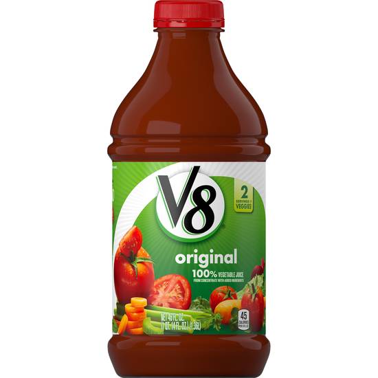 Order V8 Original 100% Vegetable Juice, 46 OZ food online from Cvs store, FARGO on bringmethat.com