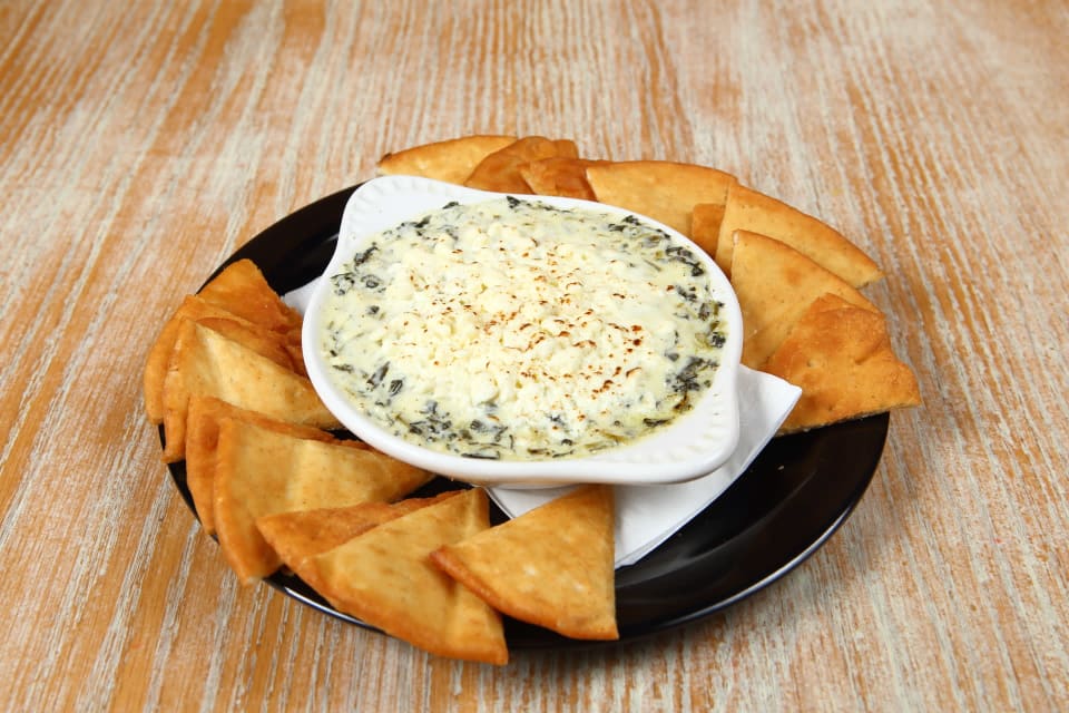 Order Spinach Feta Dip food online from Mike & Tony Gyros store, Bridgeville on bringmethat.com