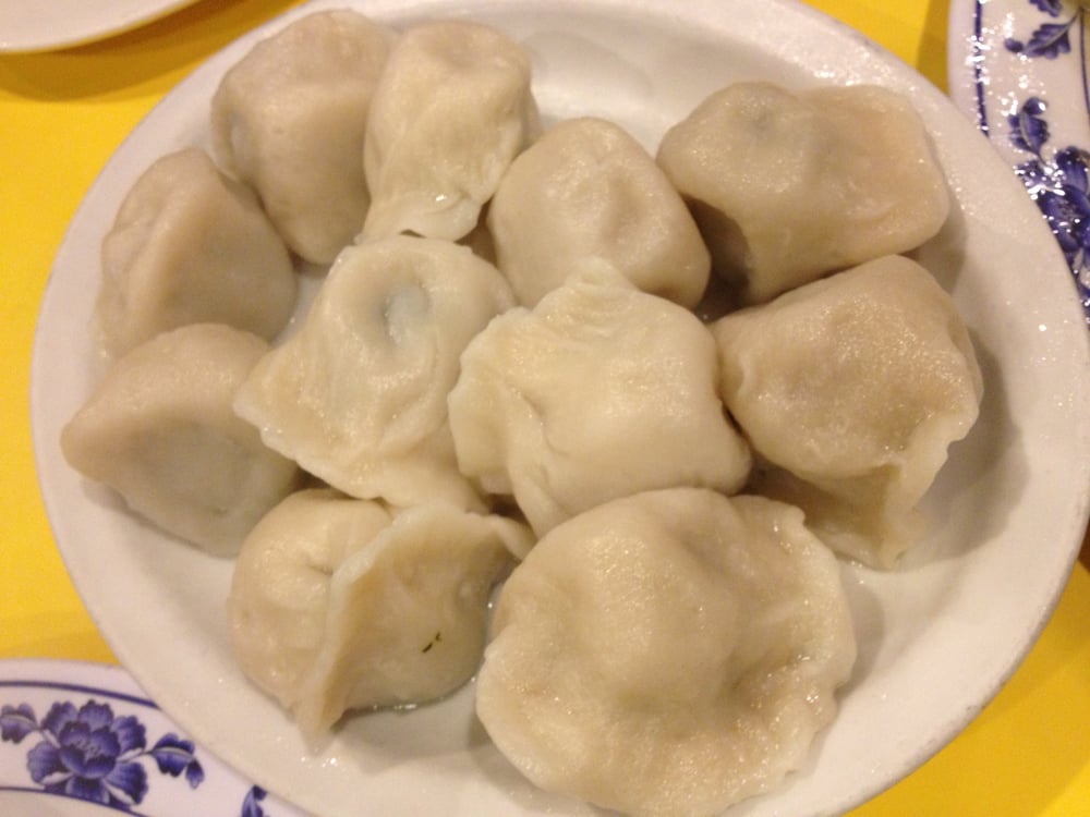 Order Boiled Pork Dumplings with Leeks food online from Shandong Restaurant store, Oakland on bringmethat.com