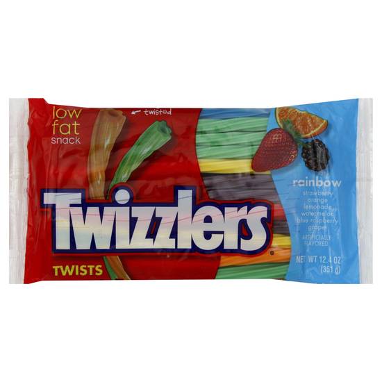 Order Twizzlers Twists Low Fat Rainbow (12.4 oz) food online from Rite Aid store, Yamhill County on bringmethat.com