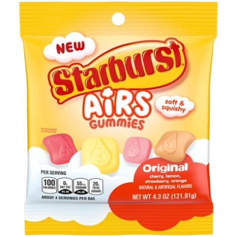 Order Starburst Airs Gummies 4.3oz food online from 7-Eleven store, West Bloomfield Township on bringmethat.com