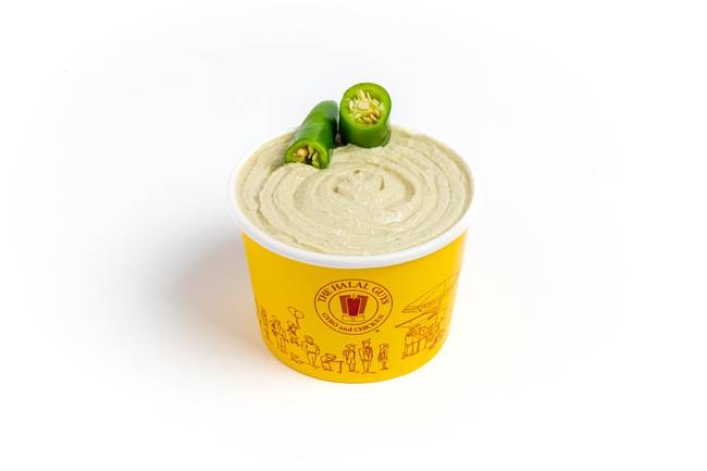 Order Jalapeño Hummus food online from The Halal Guys store, Amherst on bringmethat.com
