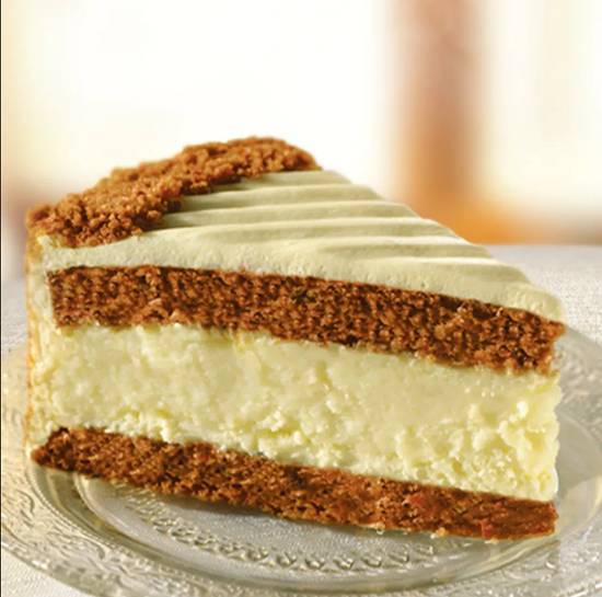 Order Juniors Carrot Cheesecake food online from Mama Theresa's Pizzeria & Restaurant store, East Meadow on bringmethat.com