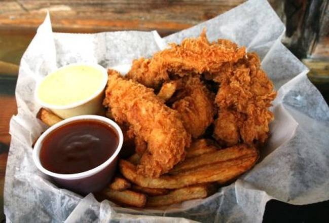 Order Mama's Fried Chicken Fingers food online from Rhinehart's Oyster Bar store, Evans on bringmethat.com