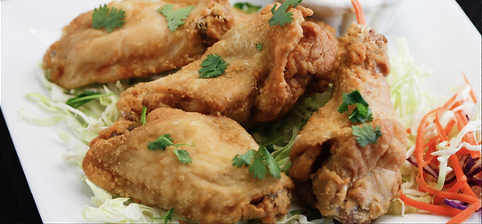 Order CLASSIC FRIED WINGS food online from Aaharn 56 Thai Cuisine store, San Diego on bringmethat.com