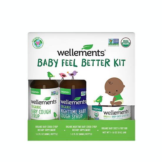 Order Wellements® 3-Piece Organic Baby Feel Better Kit food online from Bed Bath & Beyond store, Lancaster on bringmethat.com