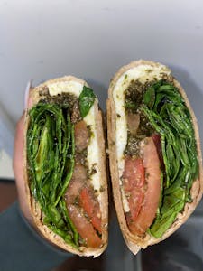 Order Grilled Caprese Salad Wrap food online from Wicked Loft store, Whitman on bringmethat.com