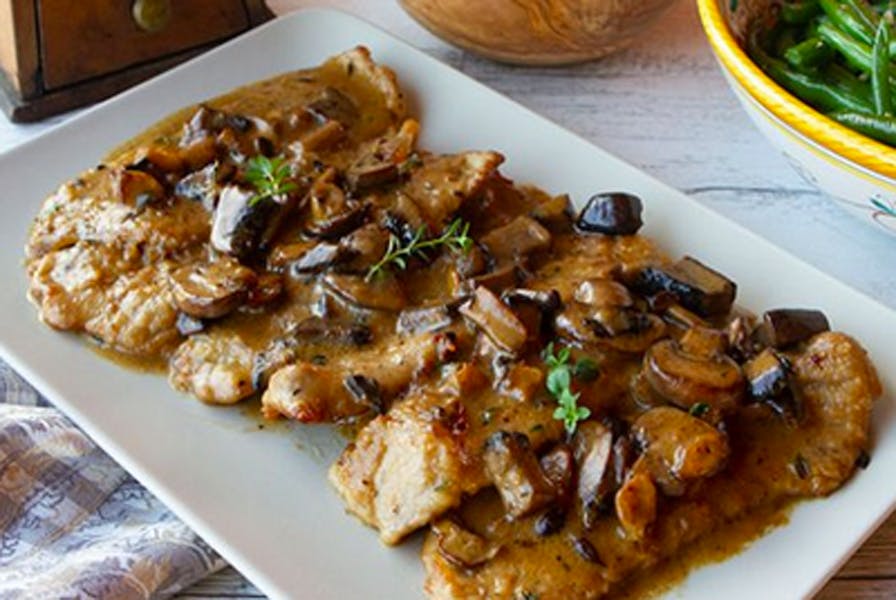 Order Veal Marsala - Entree food online from Brother Bruno Pizza store, Washingtonville on bringmethat.com