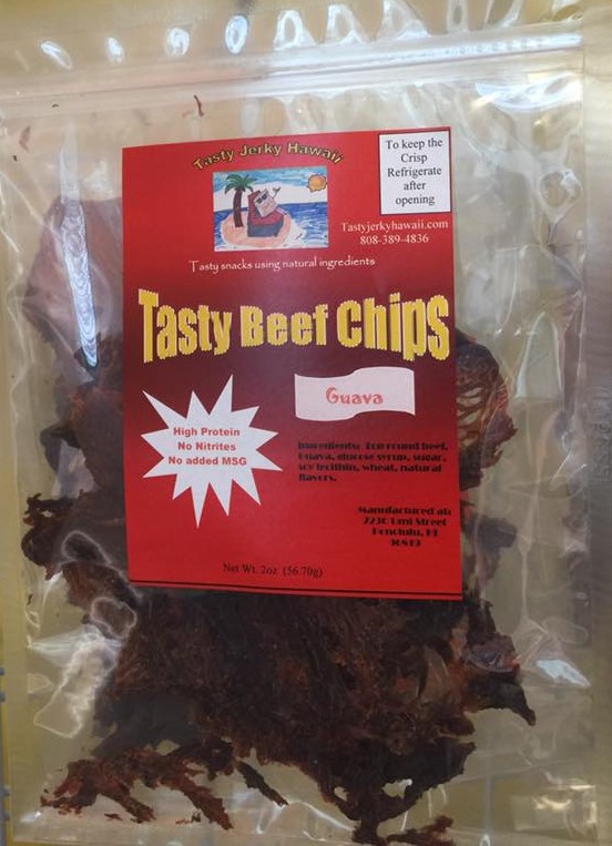 Order Guava Flavor Chips food online from Tasty Jerky Hawaii store, Mililani on bringmethat.com