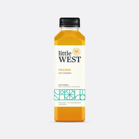 Order Little West Pressed Juice - Orange 12oz food online from Pink Dot store, Chino Hills on bringmethat.com