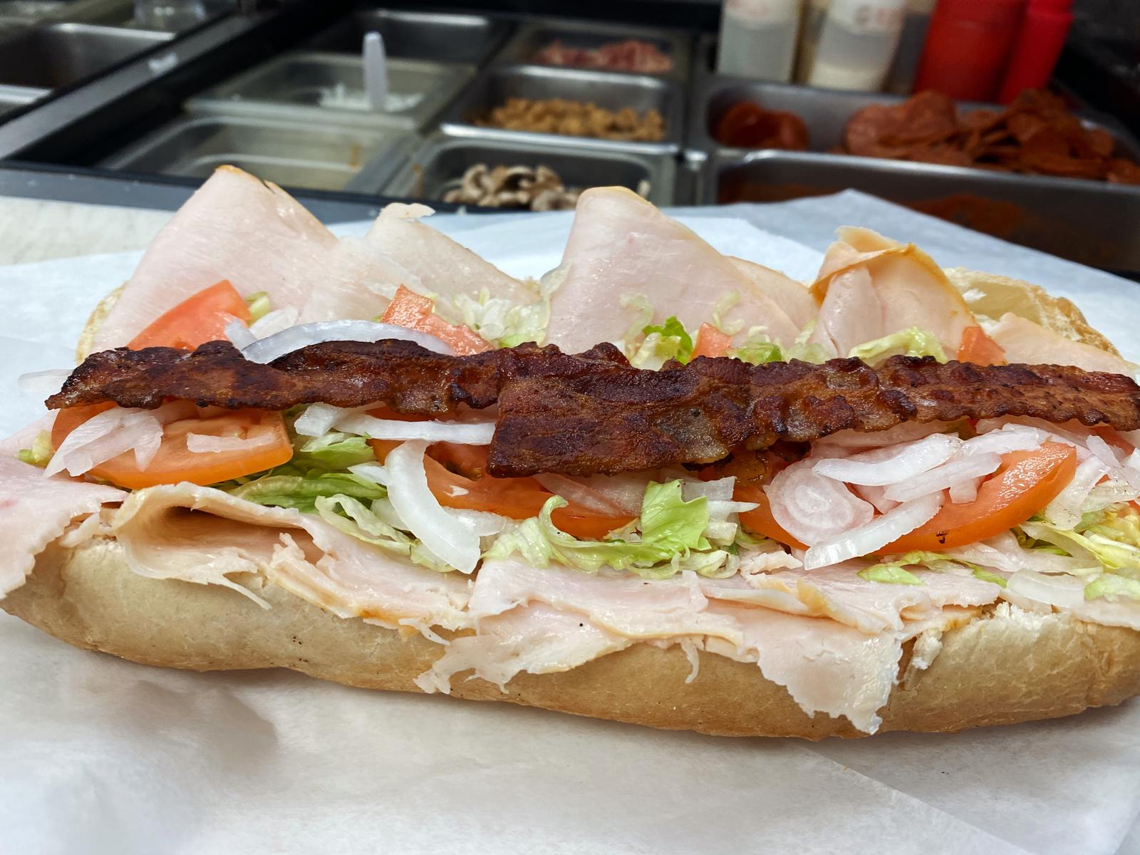 Order Turkey Cold Sub food online from D&D Pizza & Subs store, Watertown on bringmethat.com