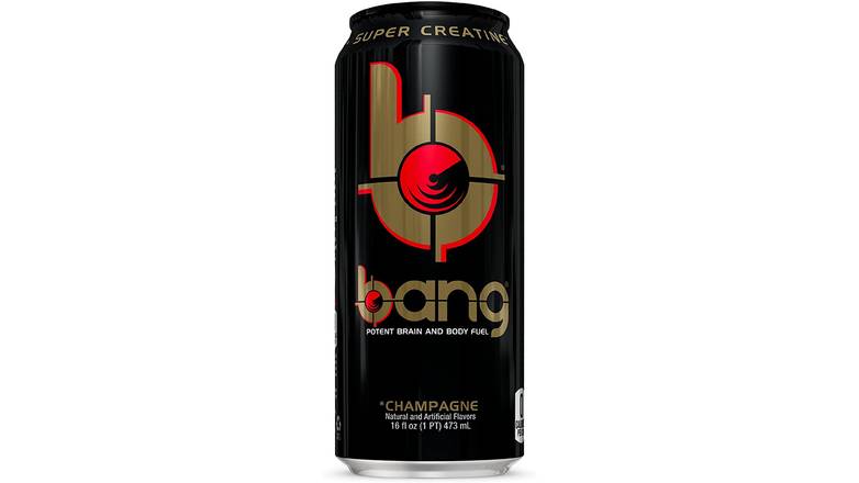 Order Bang Champagne Energy Drink With Super Creatine food online from Trumbull Mobil store, Trumbull on bringmethat.com