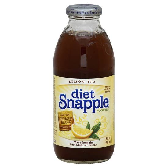 Order Snapple All Natural  Lemon Tea (16 oz) food online from Rite Aid store, San Diego on bringmethat.com