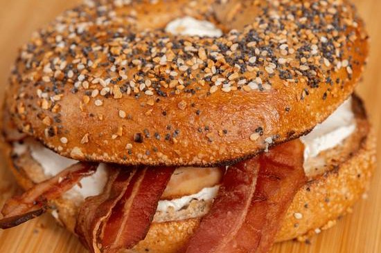 Order Cream cheese and Bacon food online from Manhattan Bagel store, Spotswood on bringmethat.com