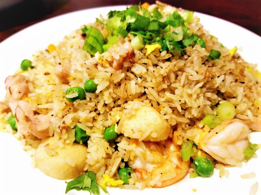 Order F2. Seafood Fried Rice food online from Pho Saigon Express store, Escondido on bringmethat.com
