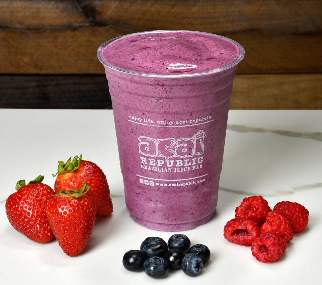Order The Berry Best Smoothie food online from Acai Republic store, Torrance on bringmethat.com