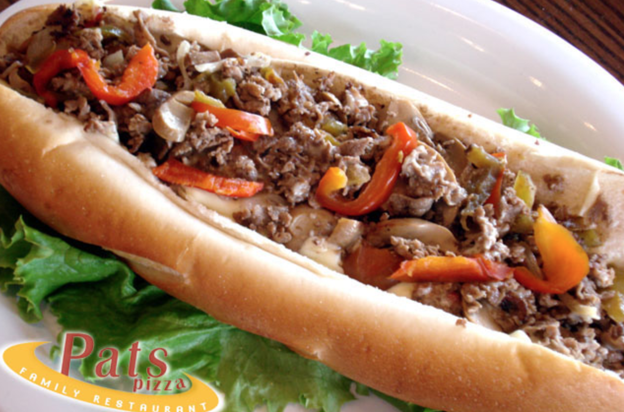 Order Philly Cheese Steak food online from Pat Pizza Family Restaurant store, Wilmington on bringmethat.com