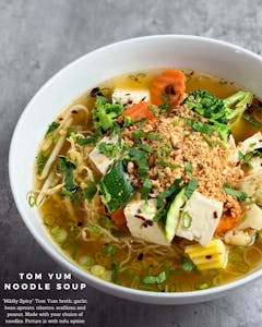 Order Tom Yum Noodle Soup food online from Cha Yen Thai Cookery store, Watertown on bringmethat.com