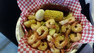 Order #3 Shrimp Platter food online from Krab Kingz Kck store, Kansas City on bringmethat.com