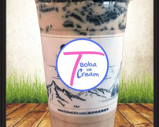 Order Oreo Milk Tea food online from T Boba Ice Cream store, Santa Ana on bringmethat.com