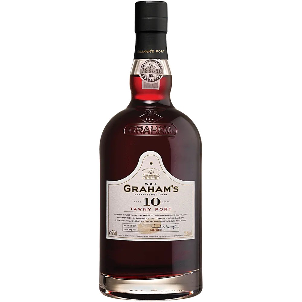Order Graham's 10 Year Old Tawny Port Red Wine 750 ml. food online from Mirage Wine & Liquor store, Palm Springs on bringmethat.com