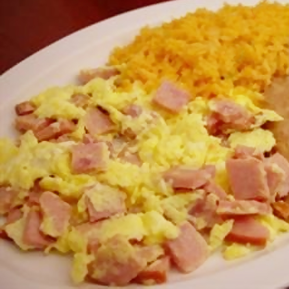 Order Huevos Con Jamon food online from Jalapenos Mexican Food store, Orland Park on bringmethat.com