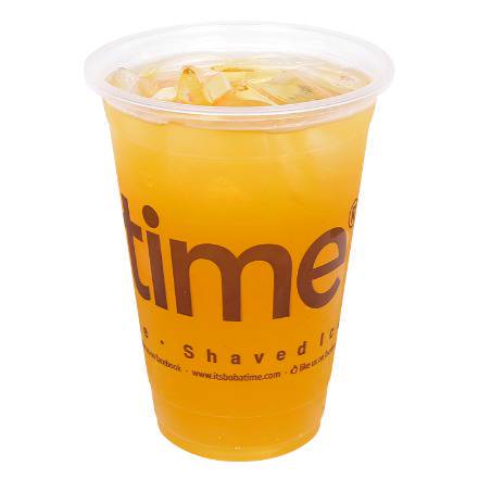 Order Mango Iced Green Tea food online from Boba Time store, Artesia on bringmethat.com