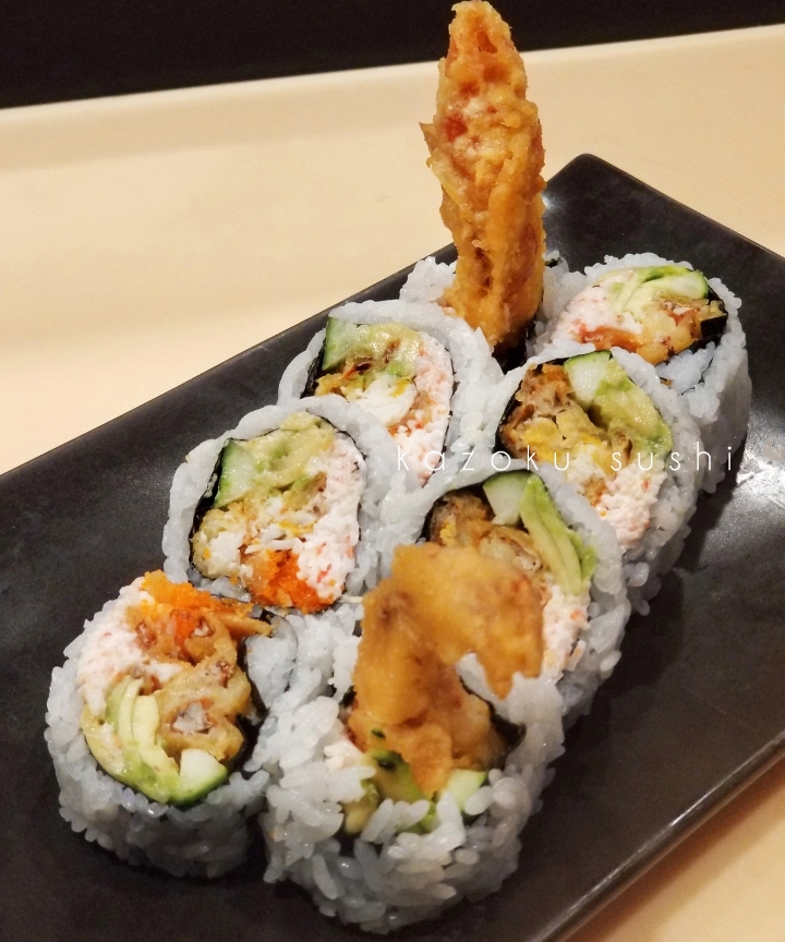 Order Spider Roll food online from Kazoku Sushi store, Troy on bringmethat.com