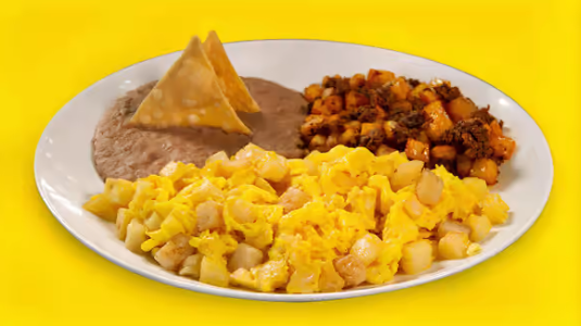 Order Potato and Egg Plate food online from Taco Palenque store, San Juan on bringmethat.com