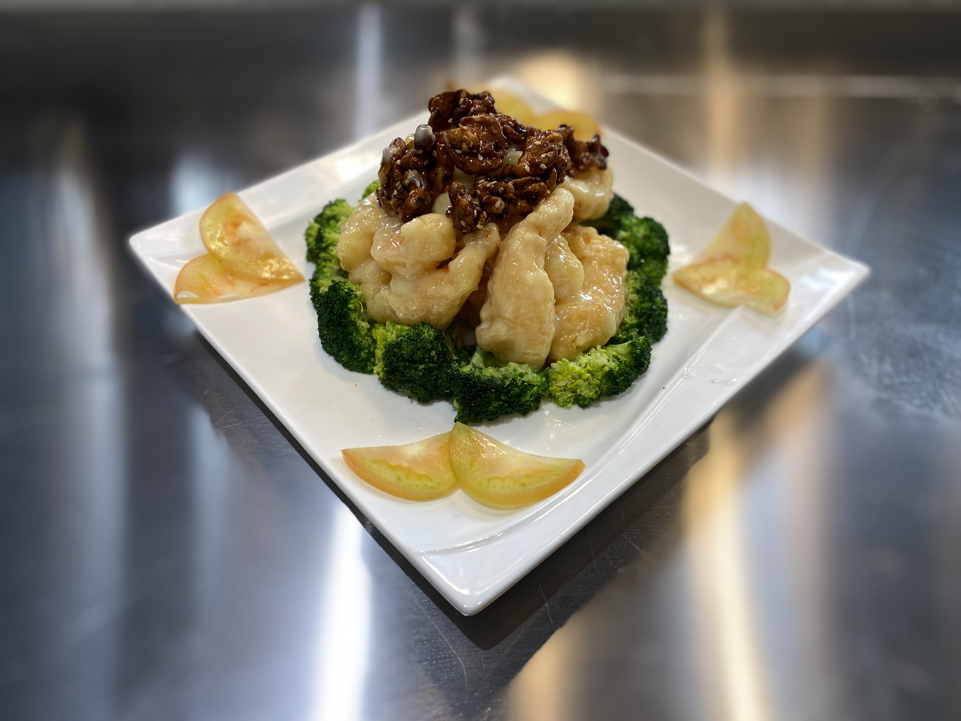 Order H7. Walnut Shrimp food online from Wei Buford store, Buford on bringmethat.com