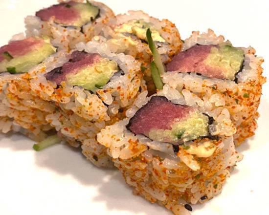 Order Club Vegan Spicy Tuna Roll food online from Big Trouble In Little Japan. store, Washington on bringmethat.com