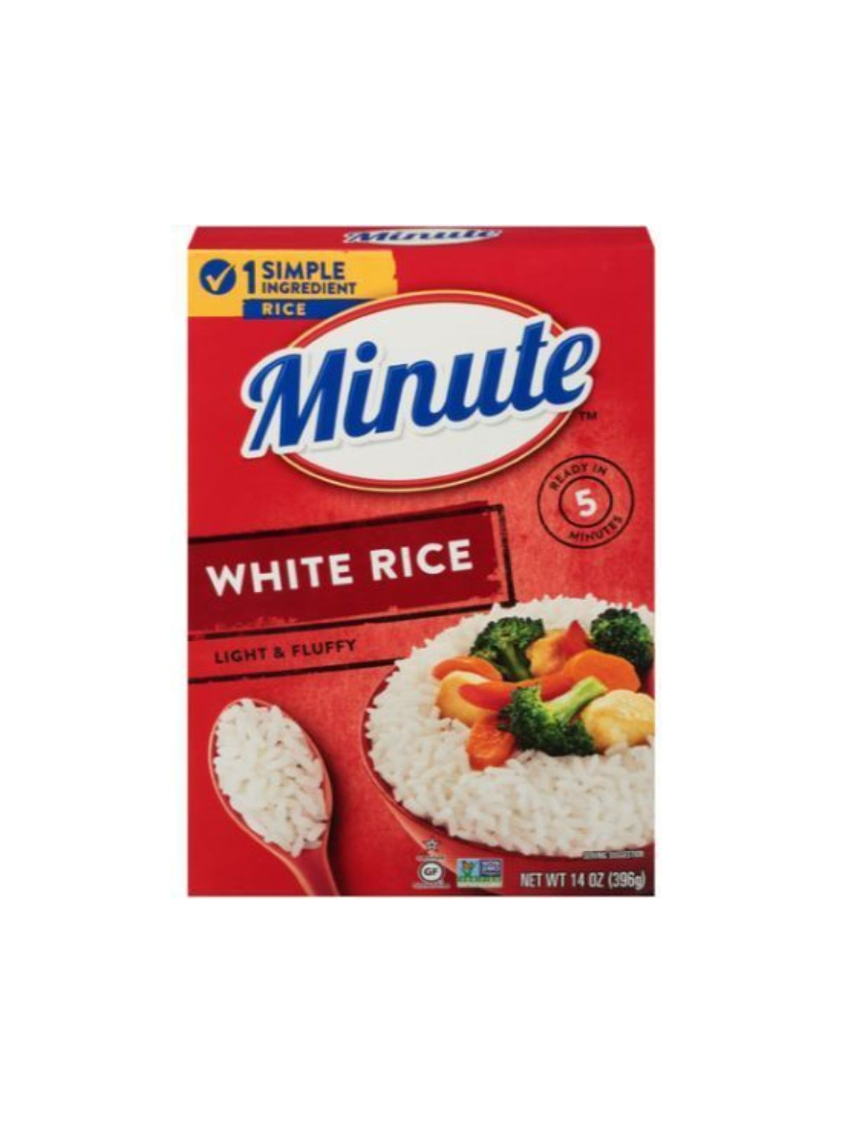 Order Minute Rice White Rice (14 oz) food online from Stock-Up Mart store, Minneapolis on bringmethat.com