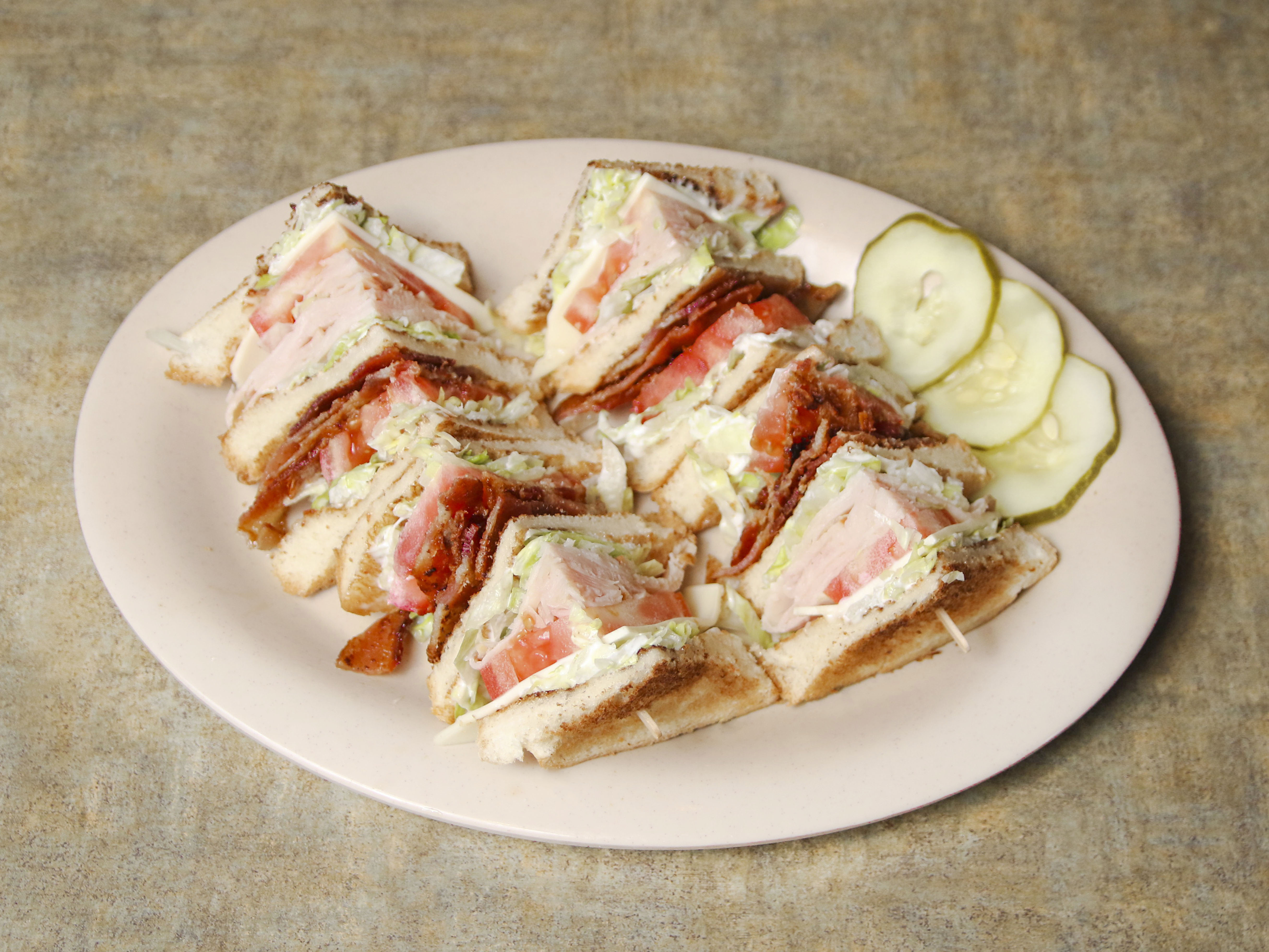 Order Junior Club Sandwich food online from Jimmy's Coney Grill store, Fraser on bringmethat.com