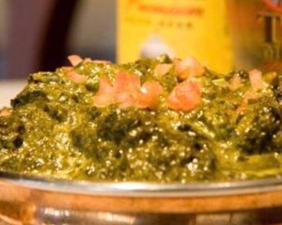 Order Saag Aloo -  ( ask Vegan) food online from Nepal House store, Chicago on bringmethat.com