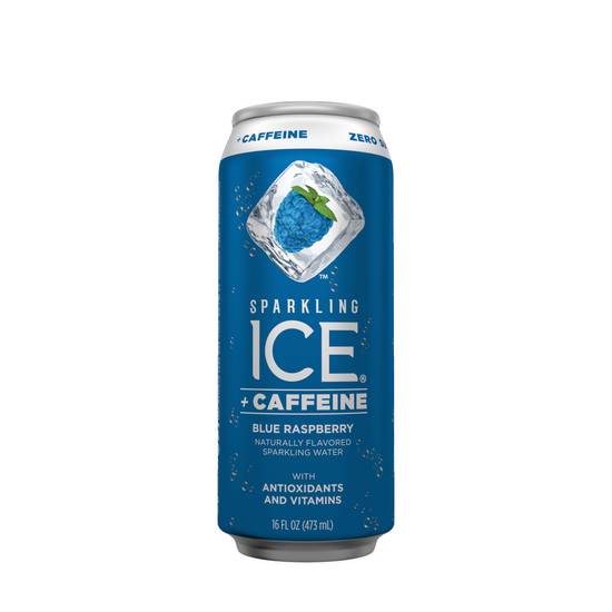 Order Sparkling Ice Caffeine Sparkling Water Blue Raspberry (16 oz) food online from Rite Aid store, PITTSBURGH on bringmethat.com