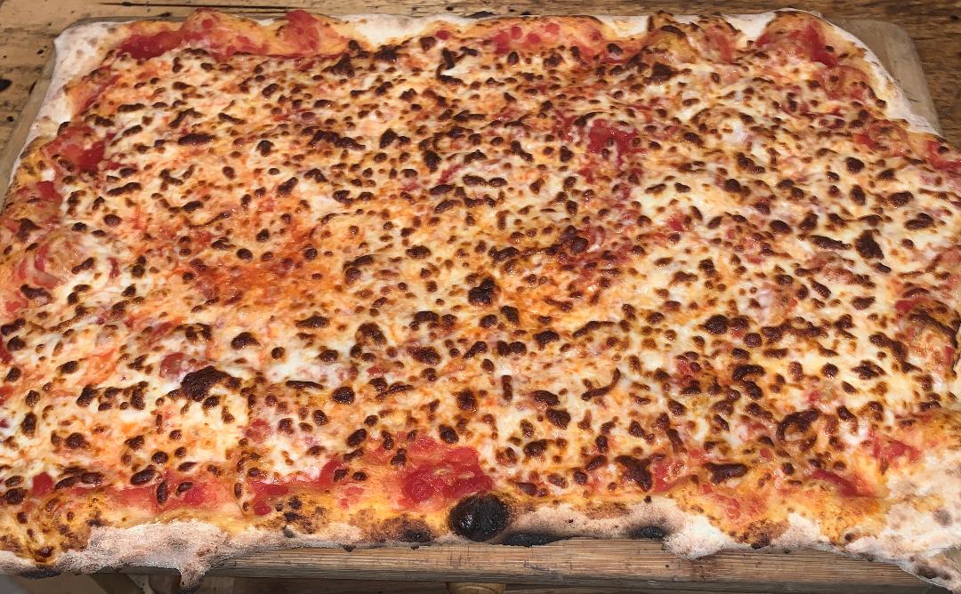Order New York Style Pizza  (No Basil)  17" (8 Slices) food online from Naples Street Food store, Oceanside on bringmethat.com
