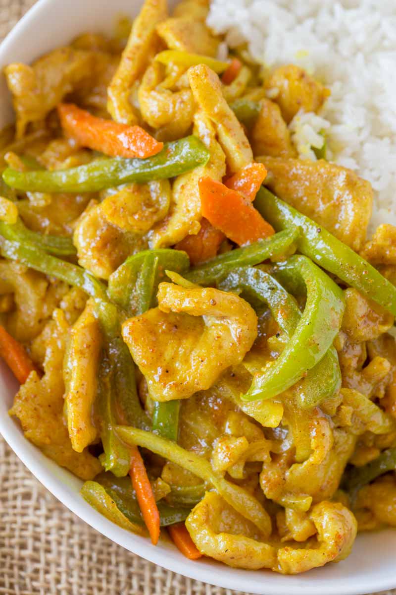 Order Curry Chicken Lunch food online from China A Go Go (Losee) store, North Las Vegas on bringmethat.com
